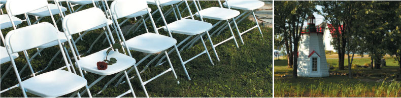 Folding chairs